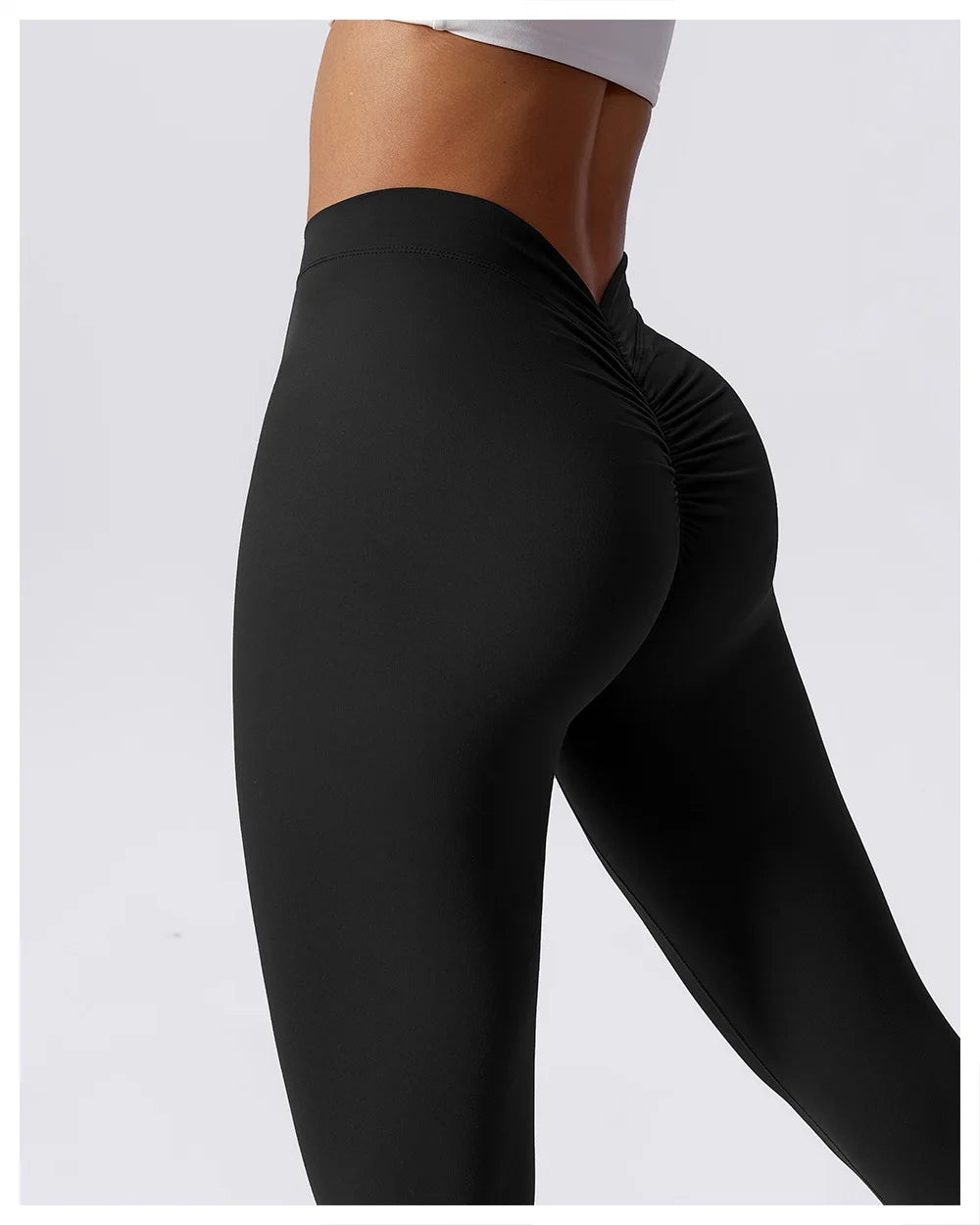 Back V Women Yoga Pants Choose One Size Larger