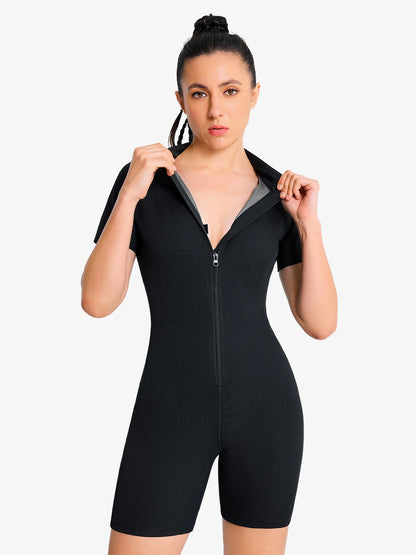 Women's Athletic Fat Burning Sauna Suit