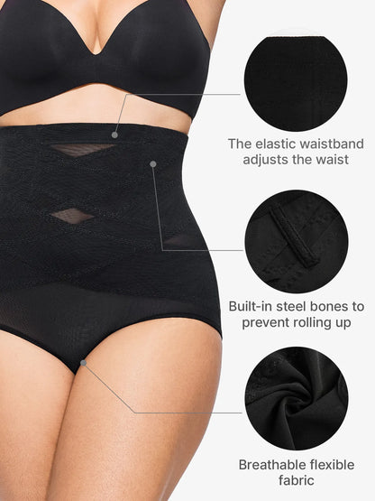 Women Hi-Waist Tummy Control Panty