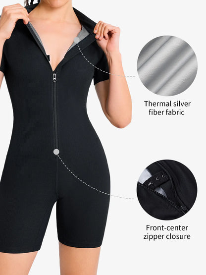 Women's Athletic Fat Burning Sauna Suit