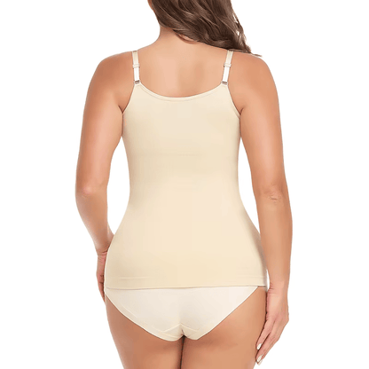 Everyday Scoop Neck Shaper Cami Top with Spaghetti Strap All Day Wear