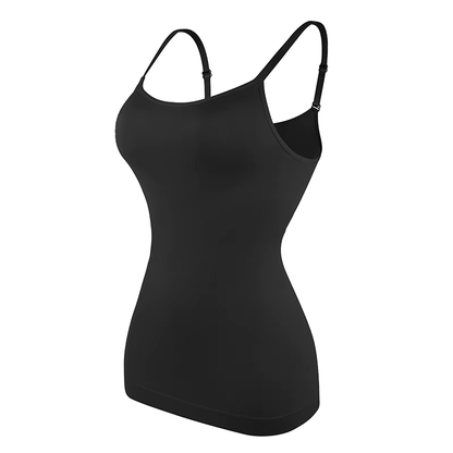 Everyday Scoop Neck Shaper Cami Top with Spaghetti Strap All Day Wear