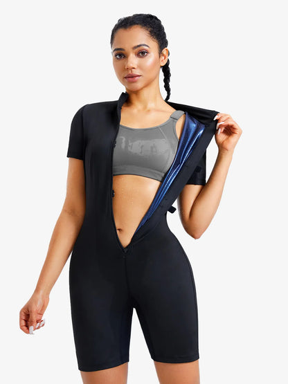 Women's Athletic Fat Burning Sauna Suit