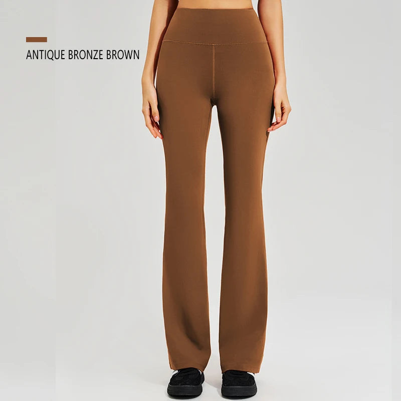 High Waist Flared Yoga Pants