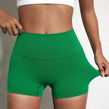 Solid Color Tight Compression Sport Shorts