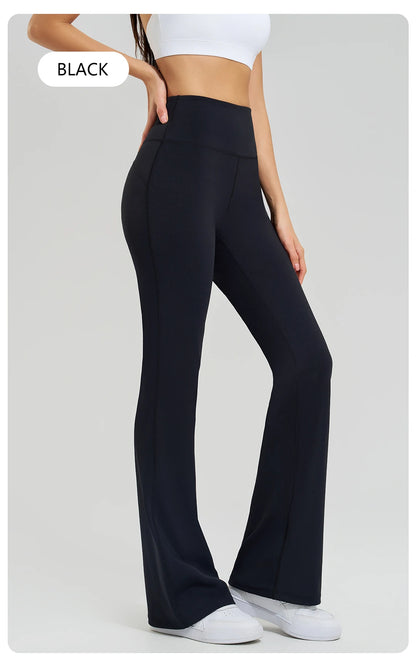High Waist Flared Yoga Pants