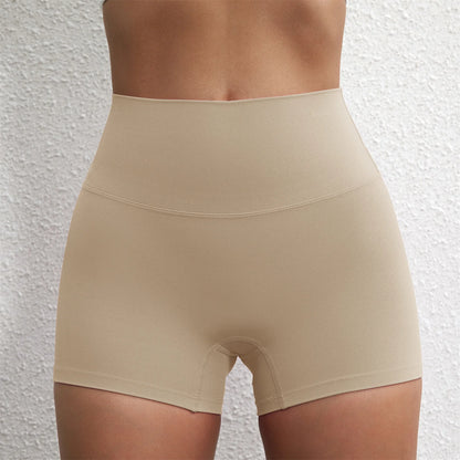 Solid Color Tight Compression Sport Shorts