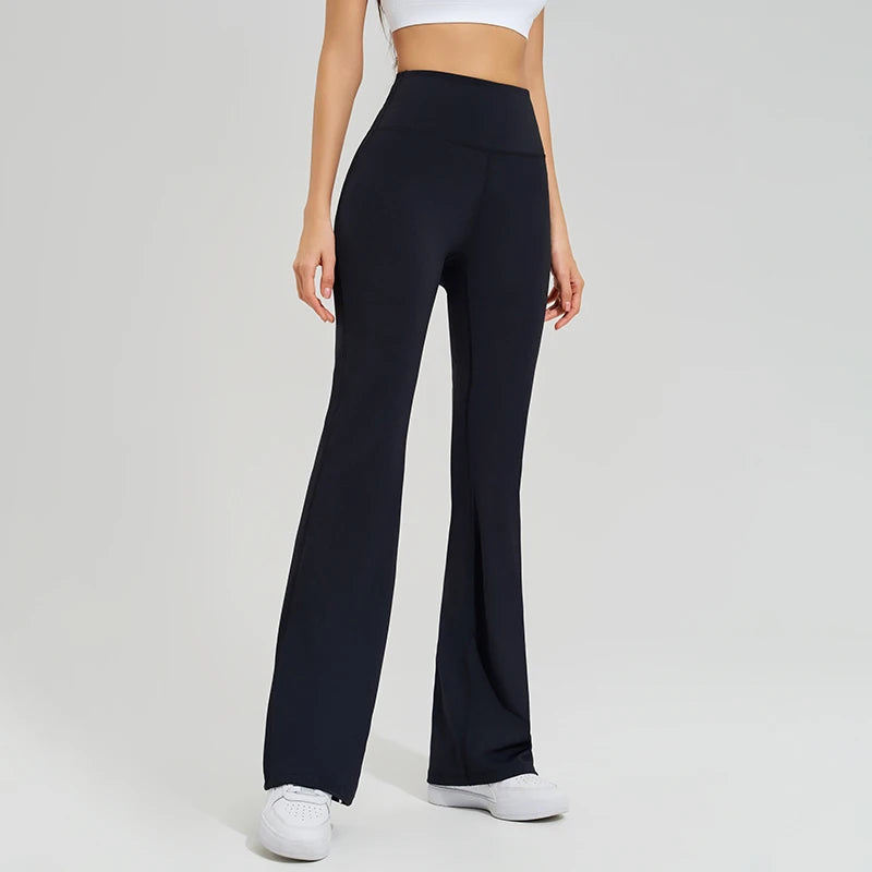High Waist Flared Yoga Pants
