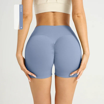 Women's Seamless Yoga Shorts Butt Lifting Fitness Pants