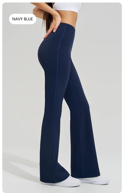 High Waist Flared Yoga Pants