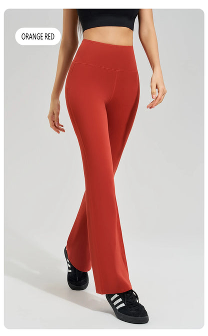 High Waist Flared Yoga Pants