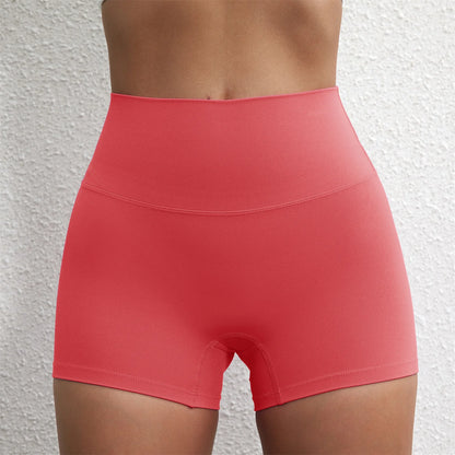 Solid Color Tight Compression Sport Shorts