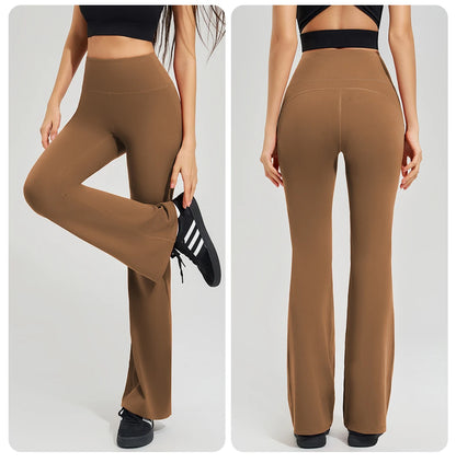 High Waist Flared Yoga Pants