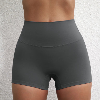 Solid Color Tight Compression Sport Shorts