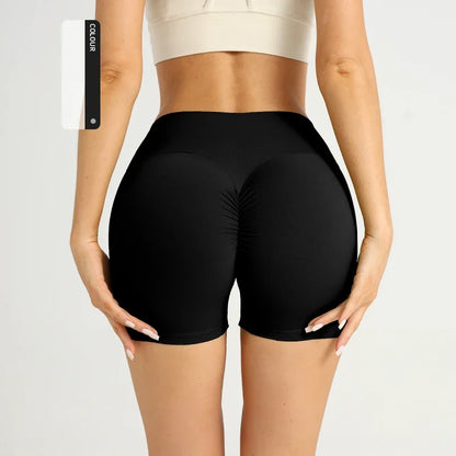 Women's Seamless Yoga Shorts Butt Lifting Fitness Pants