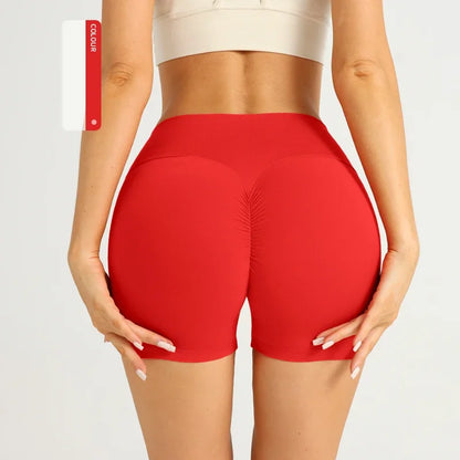 Women's Seamless Yoga Shorts Butt Lifting Fitness Pants