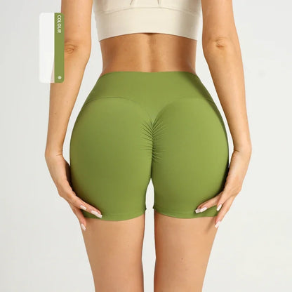 Women's Seamless Yoga Shorts Butt Lifting Fitness Pants