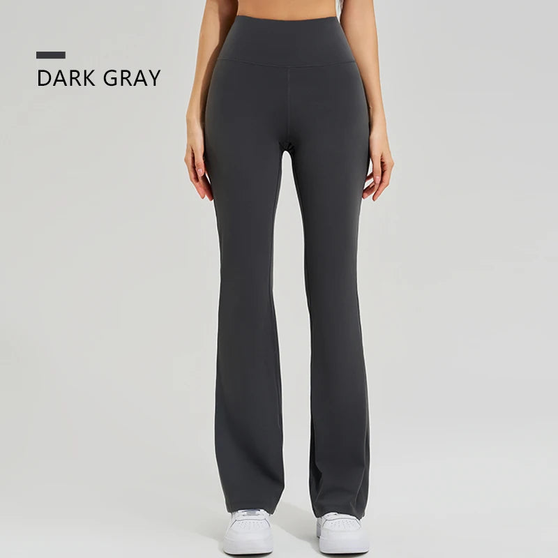 High Waist Flared Yoga Pants