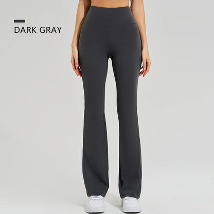 High Waist Flared Yoga Pants
