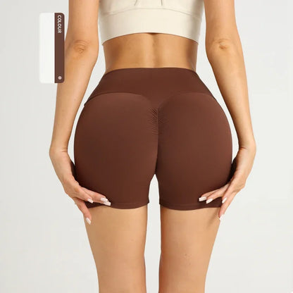 Women's Seamless Yoga Shorts Butt Lifting Fitness Pants