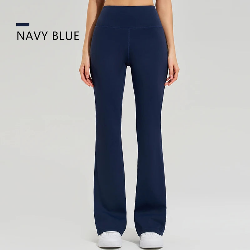 High Waist Flared Yoga Pants