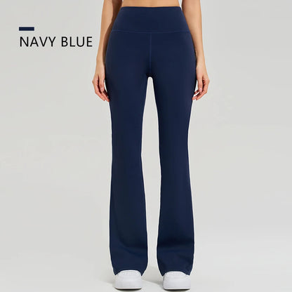High Waist Flared Yoga Pants
