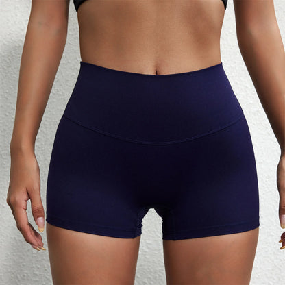 Solid Color Tight Compression Sport Shorts
