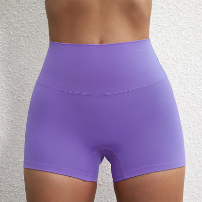 Solid Color Tight Compression Sport Shorts