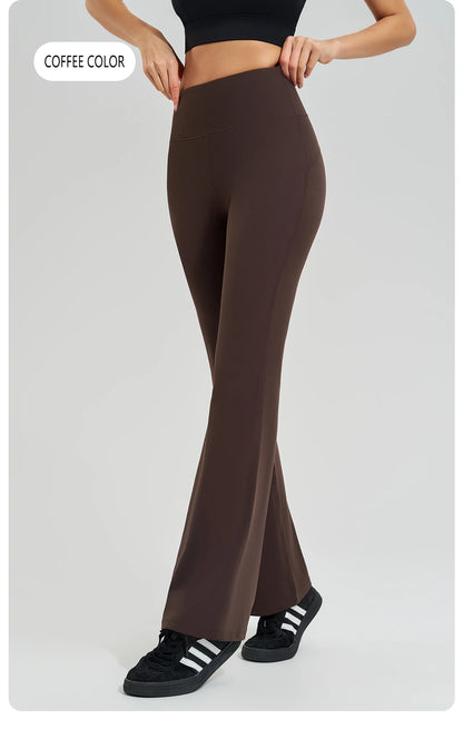 High Waist Flared Yoga Pants