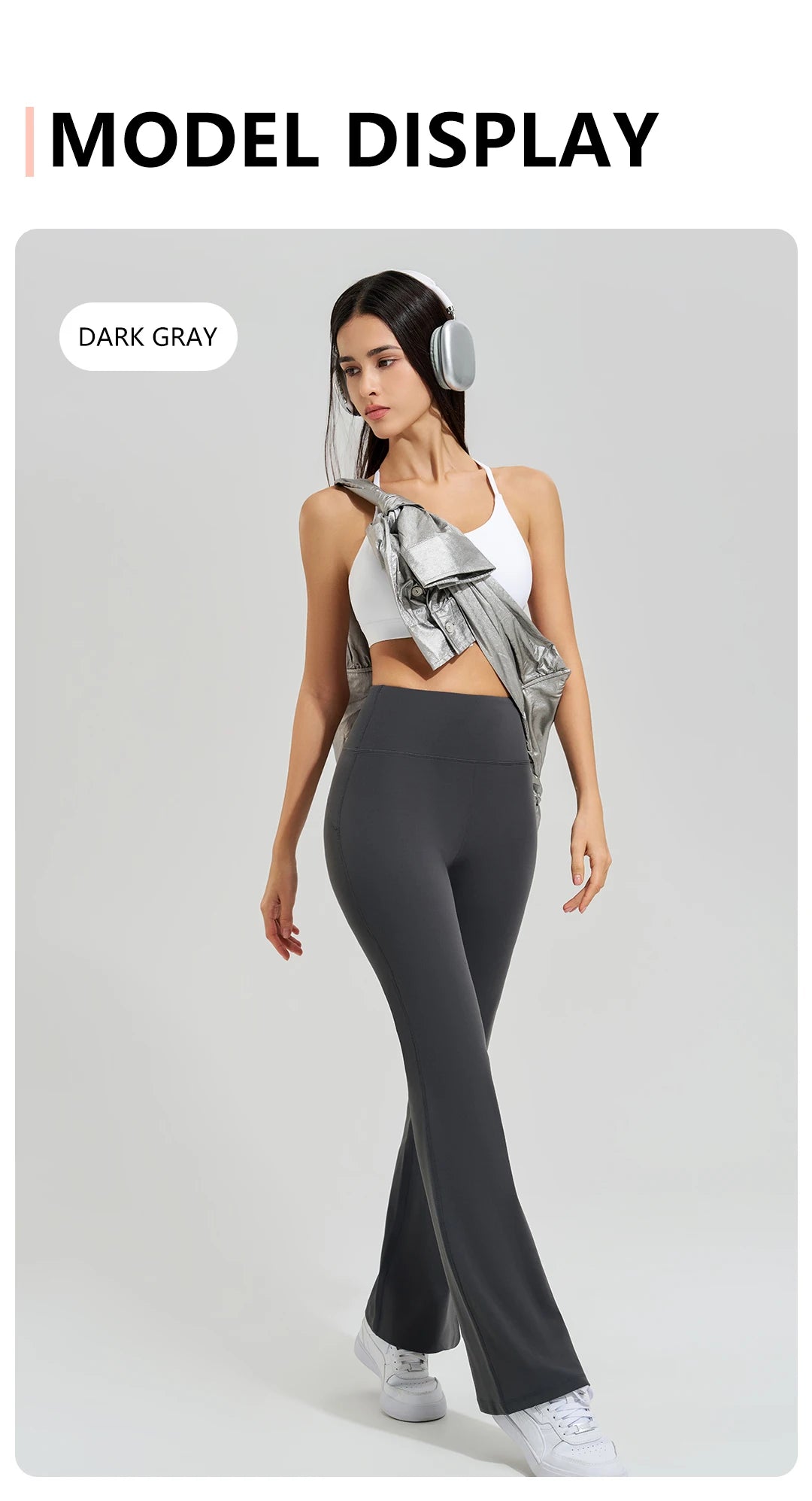 High Waist Flared Yoga Pants
