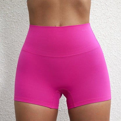 Solid Color Tight Compression Sport Shorts