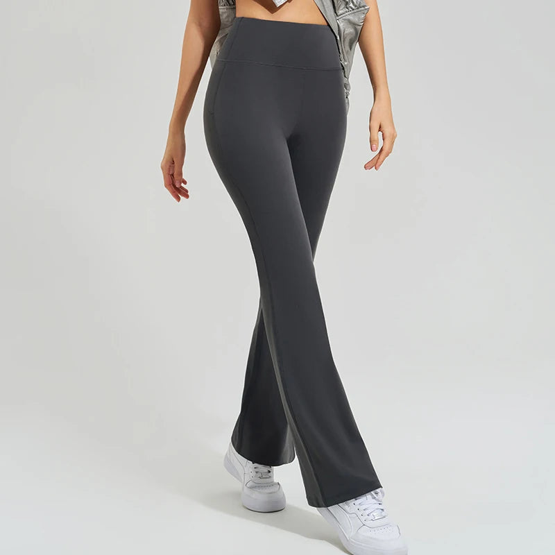 High Waist Flared Yoga Pants