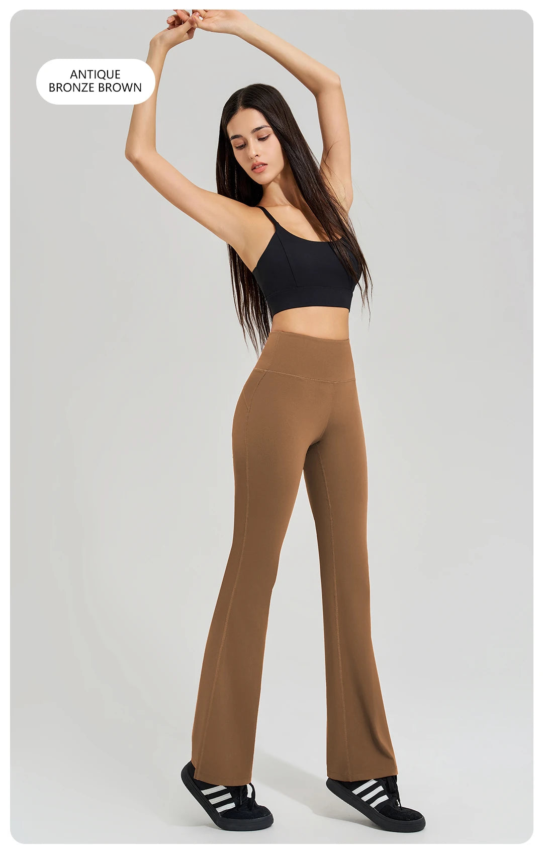 High Waist Flared Yoga Pants