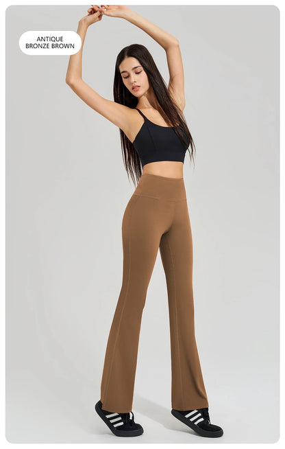 High Waist Flared Yoga Pants