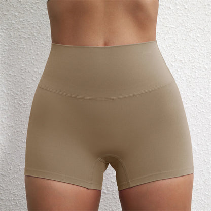 Solid Color Tight Compression Sport Shorts