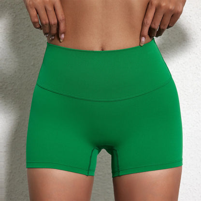 Solid Color Tight Compression Sport Shorts