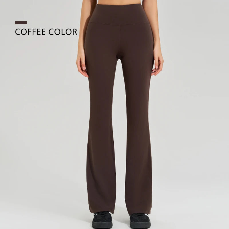 High Waist Flared Yoga Pants