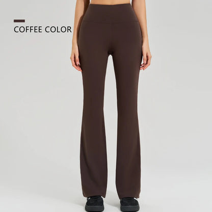 High Waist Flared Yoga Pants