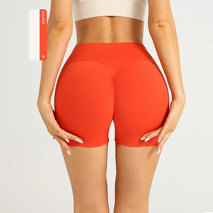 Women's Seamless Yoga Shorts Butt Lifting Fitness Pants