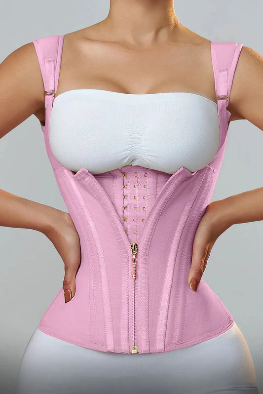 Latex Corset Waist Vest